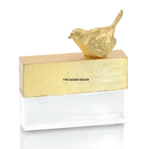 Luxury <b>Sculpture</b> Decor Metal <b>Gold</b> Color <b>Sculptures</b> at Cheap & Best Price Contemporary Metal Indian Handicrafts Decorative - Product Image 6