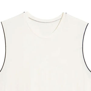 OEM Custom Stringer Fitness Quick Dry Muscle Sleeveless Sports Oversized 100% Cotton Gym tank Top Running <b>Singlet</b> <b>for</b> <b>Men</b> - Product Image 6