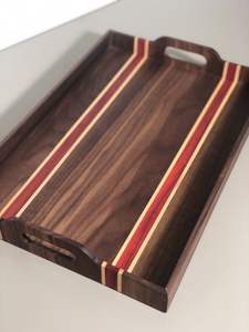 Plateau de service à thé et à café de grande taille au design vintage, plateau en bois de la meilleure qualité pour plateau décoratif de table de restaurant - Product Image 3