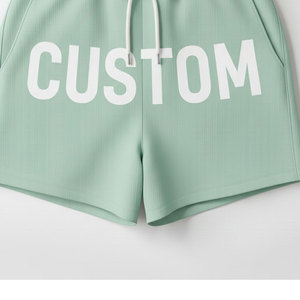 Pantalones Cortos Personalizados para Hombre con Logotipo Bordado y Detalle de Botones, Estilo Casual, Tela Suave y Elástica, Ecológicos para Uso Diario y Fitness - Product Image 6