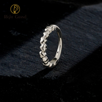 Titane En Forme De Coeur Articulé Segment Clicker Anneau 16G Cartilage Cerceau Daith Nez Anneau Septum Piercing Bijoux