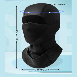 Pasamontañas Deportivo Personalizado para Adultos, Máscara Facial Completa, Disponible en Todos los Colores y Diseños para Ciclismo de Verano - Product Image 2