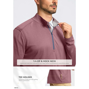 Veste coupe-vent de golf pour homme, légère, écologique, extensible dans quatre directions, protection UV, imperméable, respirante, logo OEM - Product Image 3