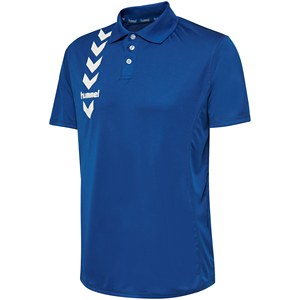 Polo Hummel azul, 100% poliéster - Talla 3XL - Product Image 1