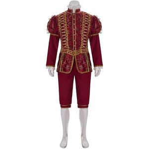 Costume médiéval de style victorien de haute qualité pour hommes, pour reconstitutions historiques et Halloween - Product Image 1