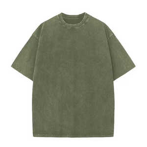 T-shirt Homme Vintage Haut de Gamme en Coton Lourd 100% Personnalisable Col Rond Manches Courtes Respirant - Product Image 3