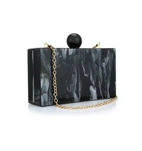 Sac en résine d'excellente qualité sac à main sacs de fête cadeau d'anniversaire pochette en résine élégante de haute qualité produit le plus vendu - Product Image 4