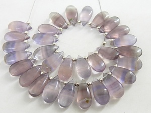 Fluorite Lisse Larme pour Faire des Bijoux 15X7MM pour Faire des Bijoux Grossiste Fournitures 100% Naturel - Product Image 3