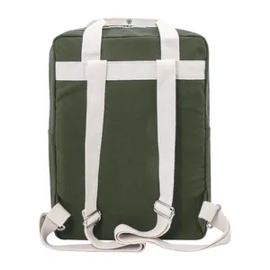 Rekan Recycled <b>Canvas</b> <b>Backpack</b> Sustainable Promotional Gadgets Eco-Friendly and Stylish - Product Image 4