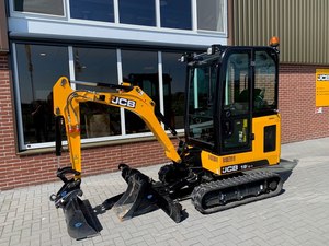 Used JCB Mini Excavator 19C Two Ton Good Condition High Efficiency for Engine 120kW Power Crawler 0.12m Bucket - Product Image 2