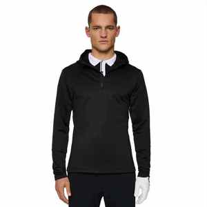 เสื้อฮู้ดดี้ผู้ชายสไตล์สตรีทคุณภาพสูง ทรงหลวม ดีไซน์ไหล่ตก ผลิตจากผ้าฝ้าย มีกระเป๋าซิป - Product Image 4