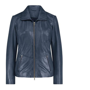 Chaquetas de Cuero de Moda para Mujer, Hechas a Medida, de Alta Calidad, Transpirables, con Cremallera, para Invierno, OEM, con Logotipo Original - Product Image 4