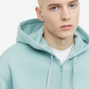 เสื้อฮู้ดสวมหัวสำหรับผู้ชายเสื้อมีฮู้ดลำลองสำหรับผู้ชายระบายอากาศได้ดีพิมพ์โลโก้ได้ตามต้องการ - Product Image 4