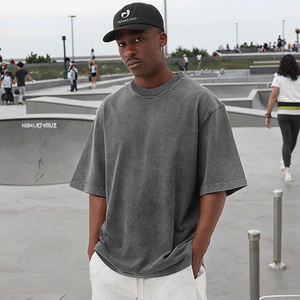 Camiseta de algodón de punto personalizada para hombre, camiseta informal de manga corta suave transpirable de proveedor OEM de tela de algodón puro - Product Image 1