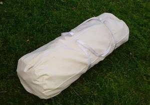 Tente cloche en toile imperméable de haute qualité, 4 mètres, avec poteaux et goujons en fer, idéale pour le camping en famille et entre amis. - Product Image 3