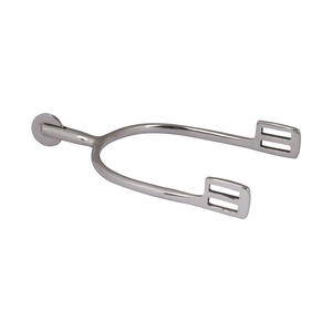 Éperons de cheval Ultra-fins pour hommes de haute qualité éperons d'équitation anglais en acier inoxydable lisse - Product Image 1