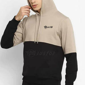 Diseño personalizado de alta calidad pulóver hombres sudaderas con capucha sólido Casual de talla grande hombres sudaderas con capucha hechas en Pakistán - Product Image 1