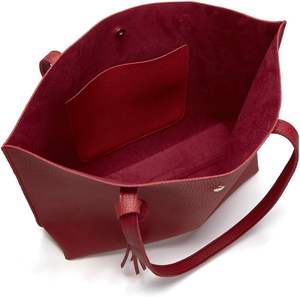 Versatile Women's 2025 Handbag In <b>Faux</b> <b>Leather</b> Ladies <b>Tote</b> <b>Bag</b> With Decorative Tassel And Magnetic Closure - Product Image 4