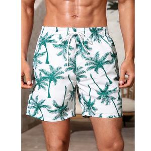 กางเกงขาสั้นออกกำลังกายขาสั้นสำหรับผู้ชายกางเกงชายหาดสำหรับผู้ชายกางเกงวิ่งออกกำลังกายขาสั้นแบบตาข่ายสำหรับฤดูร้อน - Product Image 5