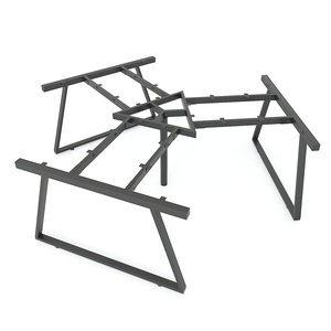 Industrial-Style 3-Seat Table <b>Bench</b> SFTV121 25x50 Siron Frame Easy Assembly - Product Image 1