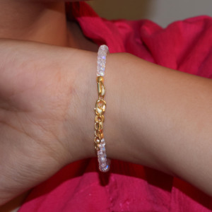 Hecho a mano estilo Vintage Rondelle facetado piedra lunar con cuentas para pulsera para mujer venta completa regalo de boda para ella - Product Image 4