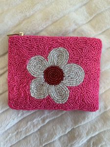 Exclusivo bordado hecho a mano multicolor con cuentas XO Mini bolso con cremallera de lujo de moda elegante y joyería Premium con estilo DE LA India - Product Image 6