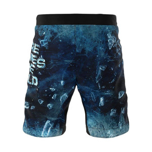 Best Selling Sporty Solid Men's MMA <b>Shorts</b> Custom Logo & Color High Quality OEM Service From Pakistan - Product Image 3