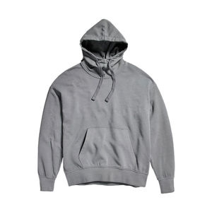 2025 gros hommes sweat à capuche surdimensionné bleu ciel léger coton Polyester mélange pull décontracté pour un usage quotidien basiques sweats à capuche - Product Image 5