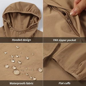 Primavera otoño abrigo impermeable al aire libre moda hombres baloncesto Casual correr chaquetas invierno Spandex Nylon chaqueta de los hombres - Product Image 5