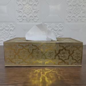 Proveedor indio Caja dispensadora de pañuelos de latón de estilo antiguo Acento decorativo para hoteles y hogares Disponible en suministro mundial - Product Image 3