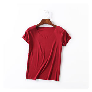 Vente en gros de t-shirts surdimensionnés pour femmes impression personnalisée t-shirts vierge poids lourd grande taille pour femmes t-shirts en coton et polyester - Product Image 1