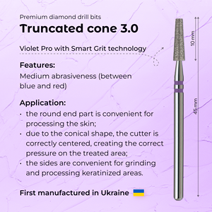 Broca de Diamante Premium para Uñas, Forma de Cono Truncado, Herramienta Eléctrica Inteligente para Cutículas, Manicura y Pedicura Profesional, Venta al Por Mayor - Product Image 3