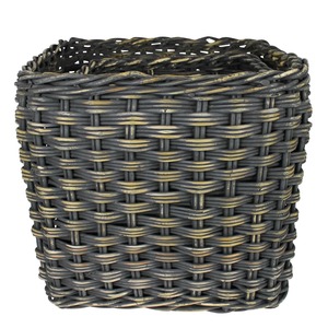 Set of 2 <b>Square</b> Rattan <b>Baskets</b> in Moss Green Handmade <b>Storage</b> <b>Basket</b> Wholesale eco-friendly Made in Viet Nam - Product Image 4
