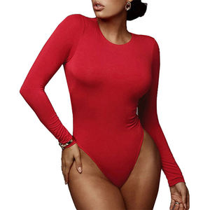 Nouveautés Combinaison sexy vintage une pièce pour femme, respirante, séchage rapide, tissu à mémoire de forme, spandex/coton, coupe ajustée - Product Image 6