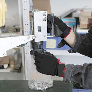 Guantes de Seguridad Reflectantes de Alta Visibilidad para Control de Tráfico, Guantes de Cuero para Control de Tráfico en Carreteras y Calles - Product Image 4