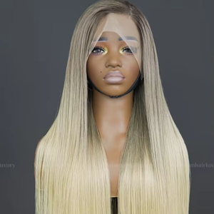 Peluca de extensión de cabello humano Remy virgen vietnamita para mujeres negras 100% hueso sedoso recto 30 pulgadas longitud del paquete trama única - Product Image 1