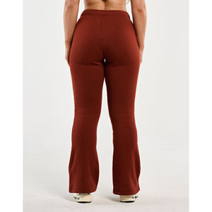 Men's Flare Sweatpants Custom Wide Leg <b>Baggy</b> Mid Waist Straight Leg Cotton Drawstring Light Streetwear <b>for</b> <b>Women</b> - Product Image 4