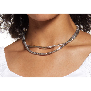 Camicetta Casual da Donna Bianca Taglia XL, Motivo a Righe e Tinta Unita, Stile Vintage in Tessuto Popeline e Chiffon per Primavera e Autunno - Product Image 5