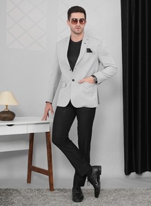 Manteau d'hiver gris foncé pour homme très demandé pour un style décontracté professionnel et options de logo personnalisé disponibles au meilleur prix - Product Image 2