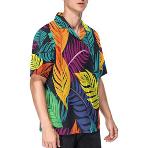 Camisas de Playa de Manga Larga para Hombre, Color Sólido, Transpirables, de Secado Rápido, Cómodas, Casuales, para Verano, Nuevas - Product Image 3