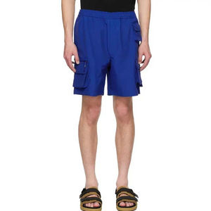 Plain oversized blue color <b>shorts</b> for men clothing summer casual wear <b>sports</b> 100 percent cotton breathable men <b>short</b> <b>with</b> <b>pocket</b> - Product Image 1