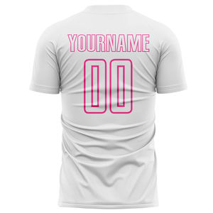 Camiseta de fútbol de secado rápido con impresión digital, camiseta de fútbol ligera de etiqueta privada personalizada para servicio OEM Unisex - Product Image 3