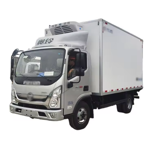 LISTO PARA ENVIAR Camión Refrigerado Pequeño Usado 4x2, Capacidad de Carga 31-40T, Camioneta Congeladora Ligera, Transmisión Manual, Diésel - Product Image 1