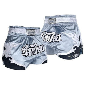 Suministro directo de fábrica, pantalones cortos MMA, apliques de sublimación personalizados, bordado, último diseño, Kickboxing y Muay Thai Wear - Product Image 1