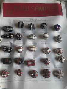 Colección exquisita hecha a medida de cuentas de vidrio artesanales, en varios tamaños. Ideal para la decoración del hogar, diseñador de joyas - Product Image 4