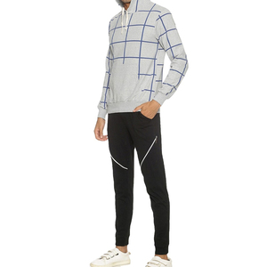 Nouvel Arrivage Survêtement Homme 100% Coton Uni Séchage Rapide Respirant Coupe-Vent Streetwear Design Professionnel Logo Personnalisé à Capuche - Product Image 2