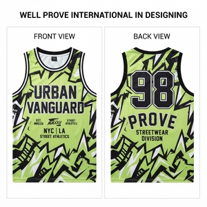 Custom Sublimation Jersey 100% Polyester 160 GSM Teal Green White <b>Orange</b> <b>Tank</b> <b>Top</b> Digital Printing Rhinestone Graphics Quick Dry - Product Image 4