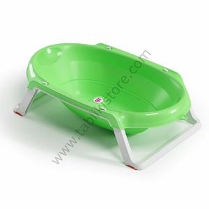 Okbaby Onda esile vasca da bagno pieghevole bambino/verde