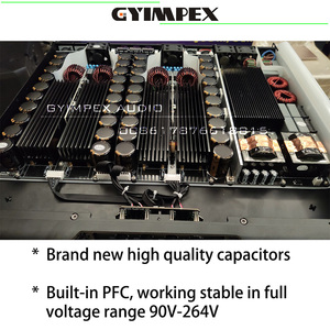 1650W*4 4 Ohm 1000WATT 8ohm 4 Channel High Power Digital Amplifier GY10D - Product Image 2
