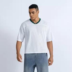 Men's Custom <b>100</b>% <b>Polyester</b> Mesh Short Sleeve Summer T-<b>Shirt</b> Loose Breathable Casual Sports Trend Heavy Weight Blank Design - Product Image 1